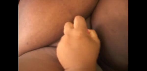  Lesbian BBBW 4 - Black chubby lesbians enjoying sex